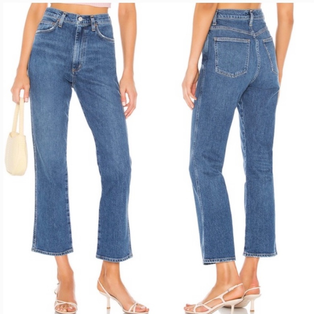 AGOLDE Pinch Waist High Rise Kick Jeans size 26
